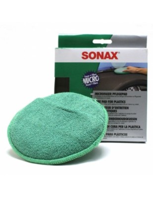 Pad din microfibra pentru intretinerea materialelor plastice Sonax foto