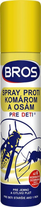 Spray Bros, pentru copii, &icirc;mpotriva ț&acirc;nțarilor și viespilor 120/90ml