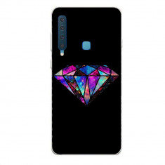 Husa Samsung Galaxy A9 2018 Silicon Gel Tpu Model Diamond Black foto