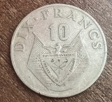 C50 - Moneda foarte veche - Rwanda - 10 franci - 1974, Africa