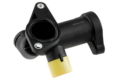 Carcasa termostat Audi A4 1.8t 1995-2000, A6 1.8t 1997-2005, Skoda Superb 1 1.8t 2001-2008, Vw Passat 1.8 4motion 2002-2005, NTY CTM-AU-006 foto