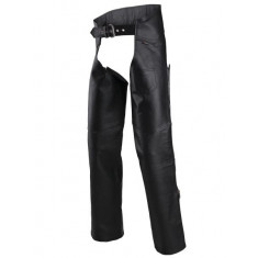 Pantaloni Moto Adrenaline Chaps Negru Marimea L A0511/16/10/L