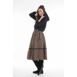 Bluza neagra din voal cu maneci lungi si gluga
