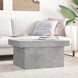 VidaXL Măsuță de cafea, gri beton, 100x55x40 cm, lemn prelucrat 840873