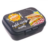 Caserola Pranz Sandwich, 1 lt, negru