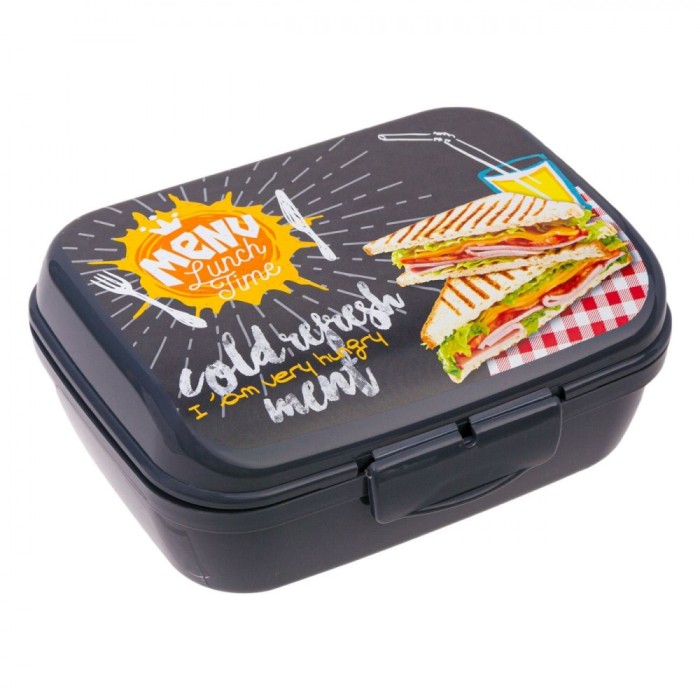 Caserola Pranz Sandwich, 1 lt, negru