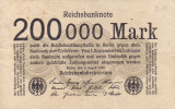 GERMANIA 200.000 marci 1923 VF+++!!!