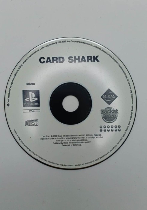 Joc PS1 Card Shark - G