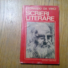 SCRIERI LITERARE - Leonardo Da Vinci - Editura Albatros, 1976, 110 p.