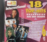 Various &lrm;&ndash; 18 Top-Hits International 6/93 VG+ / VG+ cd euro house Top 13 Music, germania, 1993