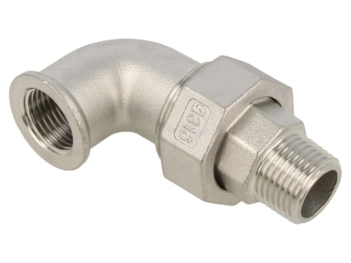 Conector cot 90&deg; G 1 1/2" interior