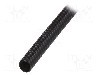Tub protectie cablu, PVC, diametru interior 10mm, neagra, PARTEX - SP-10100KN0