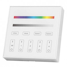 CONTROLLER BANDA LED RGB + ALB 4 ZONE WI-FI - ALB