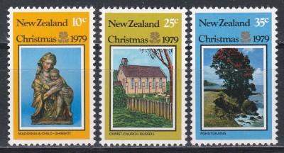 Noua Zeelanda 1979 - Crăciun, MNH foto