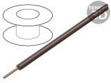 Cablu s&acirc;rmă Cu 0,2mm2 PVC maro 100m 60V