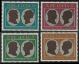 Saint Lucia 1969 - Napoleon, personalități, serie neuzata