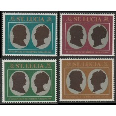 Saint Lucia 1969 - Napoleon, personalități, serie neuzata