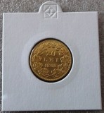 Romania 20 lei 1868 copie / replica in cartonas **
