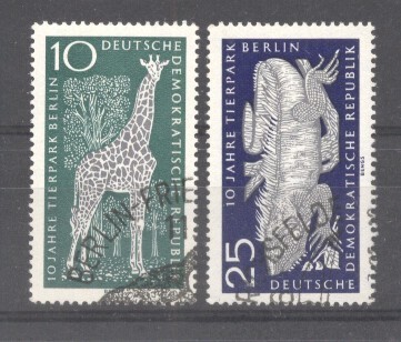 Germany DDR 1965 ZOO Berlin, used G.343 foto