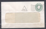 Great Britain - Postal History Rare Cover EMBOSSED Half Penny D.1104