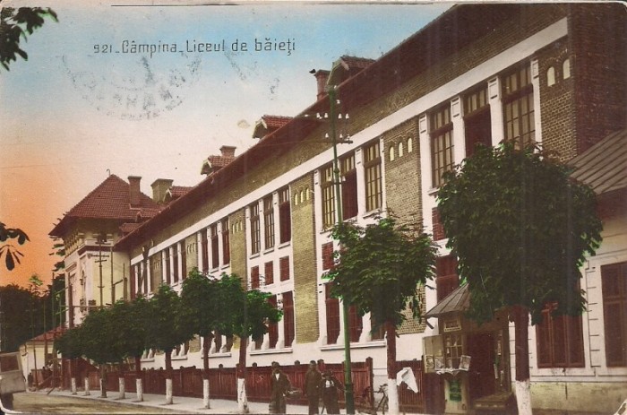 Carte postala circulata in anul 1934