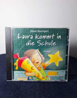 CD Audiobook - Laura kommt in die schule - Klaus Baumgart, limba germana, 2013 foto