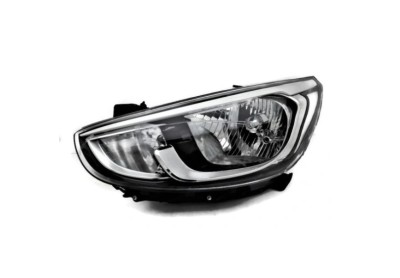 Far HYUNDAI ACCENT (RB), 10.2014-, partea stanga, TYC, H4+W5W; electrical; cu motor; halogen, foto