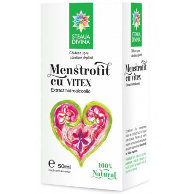 Menstrofit cu vitex 50ml santo raphael foto