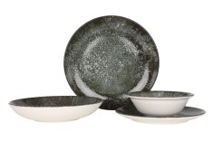 Bonna Set de vesela (Medium) - Cosmos - 24 bucăți - 6 persoane - Porţelan