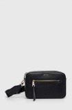 Dkny poseta de piele culoarea negru, R42E3E22