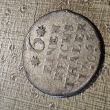 1/6 Taler 1764 C , argint Statele Germane