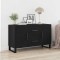 vidaXL Bufet cu sertar Stejar negru 100 x 36 x 60 cm Lemn compozit 862960