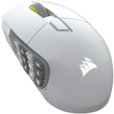Mouse gaming Scimitar Elite SE wireless, 33000 DPI, alb