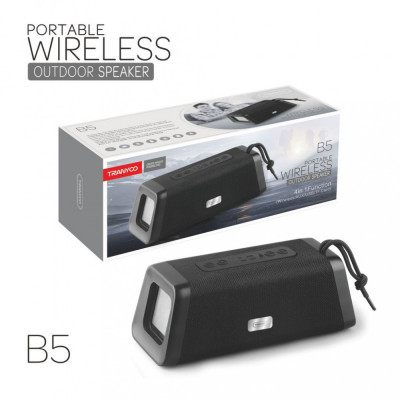 Tranyoo Portable Wireless Outdoor Speaker, B5 foto