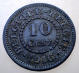 2.156 BELGIA WWI OCUPATIE GERMANA 10 CENTIMES 1916 BELGIQUE-BELGIE