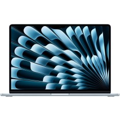 Laptop Apple MacBook Air 15, cu procesor Apple M4, 10 nuclee CPU si 10 nuclee GPU, 16GB RAM, 256GB, Sky Blue, Tastatura Internationala, Manual RO