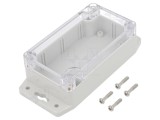 Carcasă universală 65mm x 115mm x 40mm cu lame de fixare