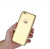 Husa iPhone 8 MyStyle Elegance Luxury Oglinda Aurie Silicon Rezistenta Socuri, Praf si Zgarieturi Carcasa Protectie