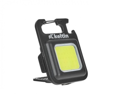 Mini lanterna de buzunar cu magnet LED COB, 6 W, 500 mAh, 300 lm, IPX4, Keltin K02004 foto