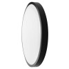 Plafoniera led 18w ip44 cu senzor 4000k alb neutru - negru, V-TAC