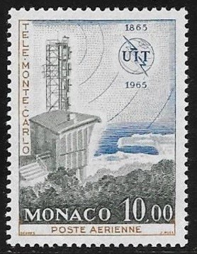 C4761 - Monaco 1965 - Comunicatii neuzat,perfecta stare