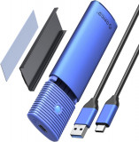 Adaptor pentru carcasă SSD ORICO M.2 NVMe &amp; SATA fără instrumente, USB C 3.2 Gen, Oem