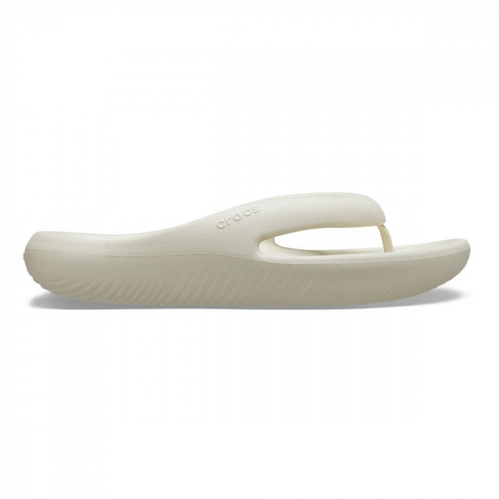 Șlapi Crocs Classic Mellow Flip Bej - Bone