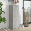 VidaXL Pantofar, gri beton, 30x35x100 cm, lemn compozit