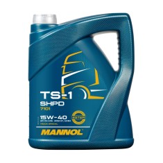 Ulei Motor MANNOL TS-1 SHPD 15W40 7101 5 litri - Camioane, Autobuze Utilaje Grele (API CH-4 SL)