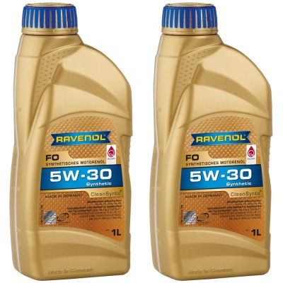 Pachet 2 Litri Ulei Ravenol FO 5W30 foto
