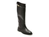 Cizme EPICA PREMIUM negre, 26141H, din piele naturala