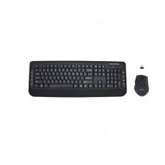 Kit tastatura si mouse Esperanza EK120 USB Wireless Black foto