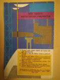 1979, Reclamă CONPREF Constanta 19 x 12,5 cm, prefabricate beton comunism