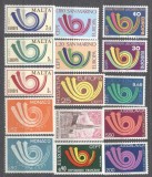 Lot 1973 Europa CEPT 15 values MNH AC.818